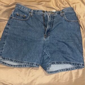 Stylish Blue Denim Women's Shorts